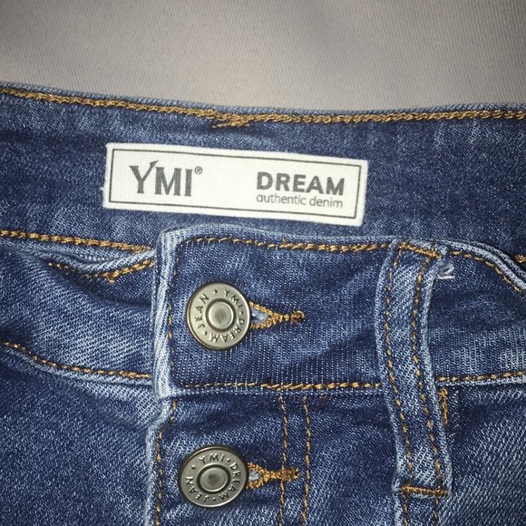 YML Dream authentic denim blue Jean shorts - Picture 3 of 3